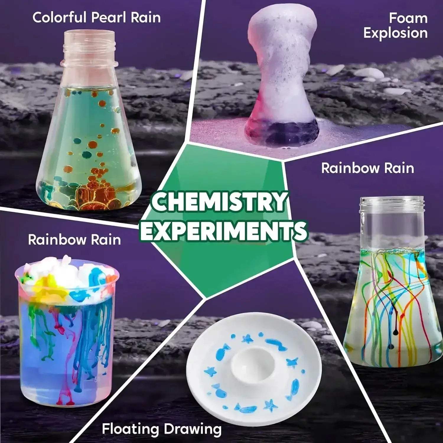 Joyfy Chemistry Science Kit for Kids 8-12 with 50 Experiments - ToylandEU