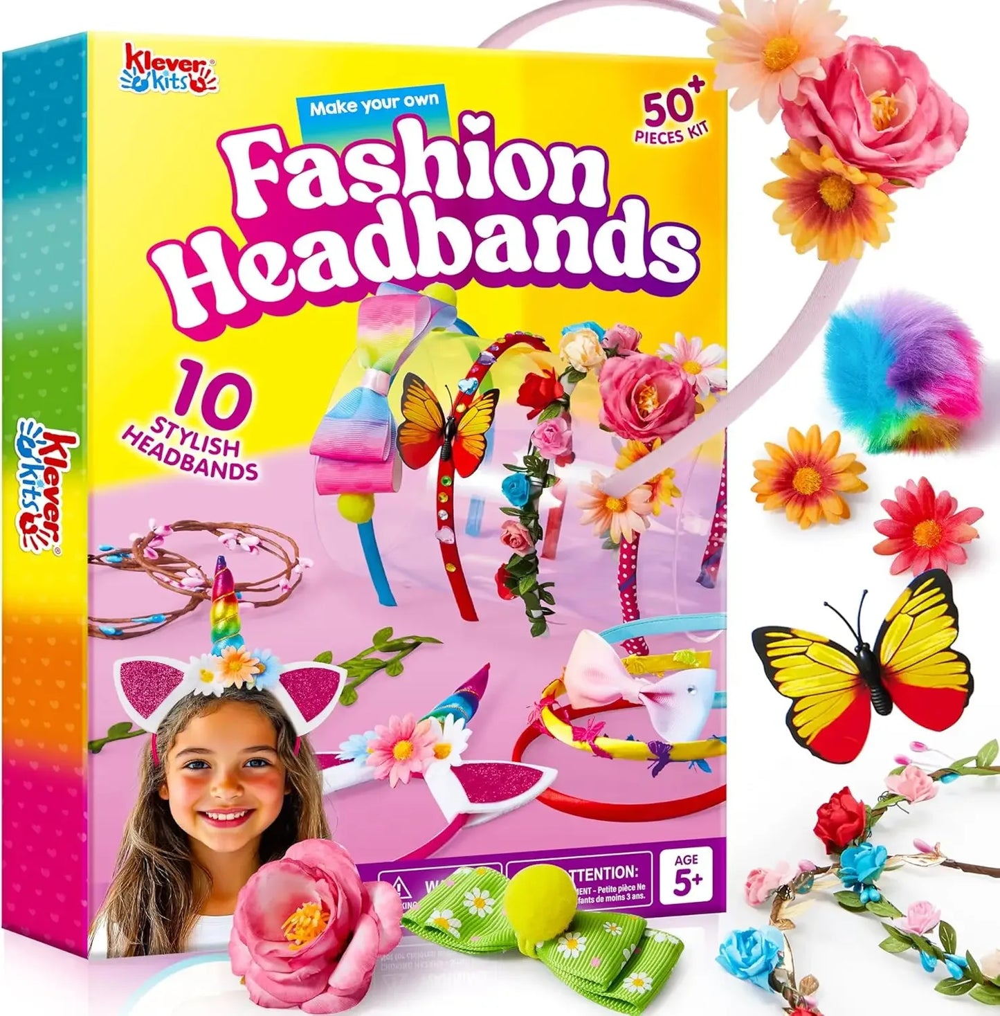 Joyfy Headband Making Kit For Girls DIY Hair Accessories Fun - ToylandEU