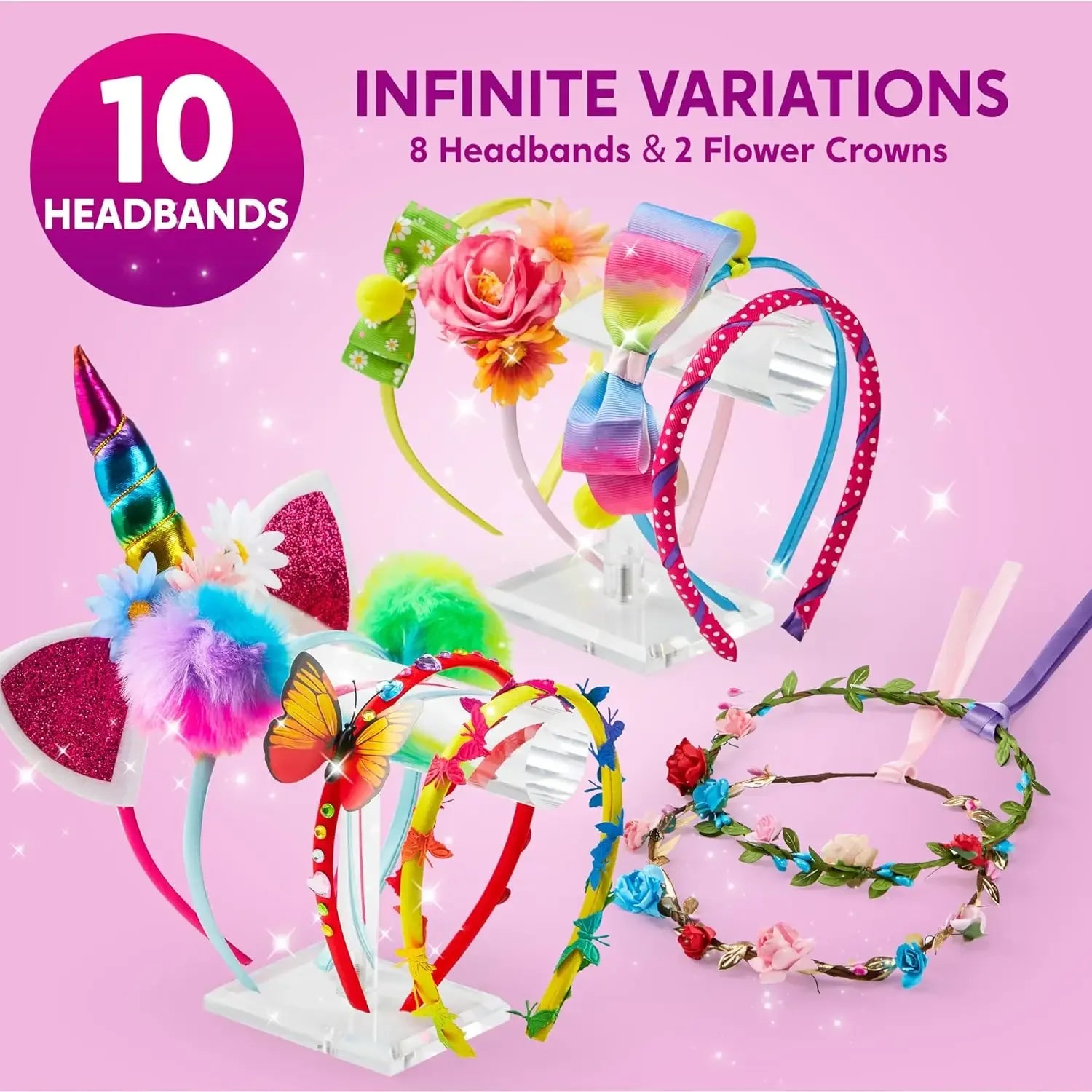 Joyfy Headband Making Kit For Girls DIY Hair Accessories Fun - ToylandEU