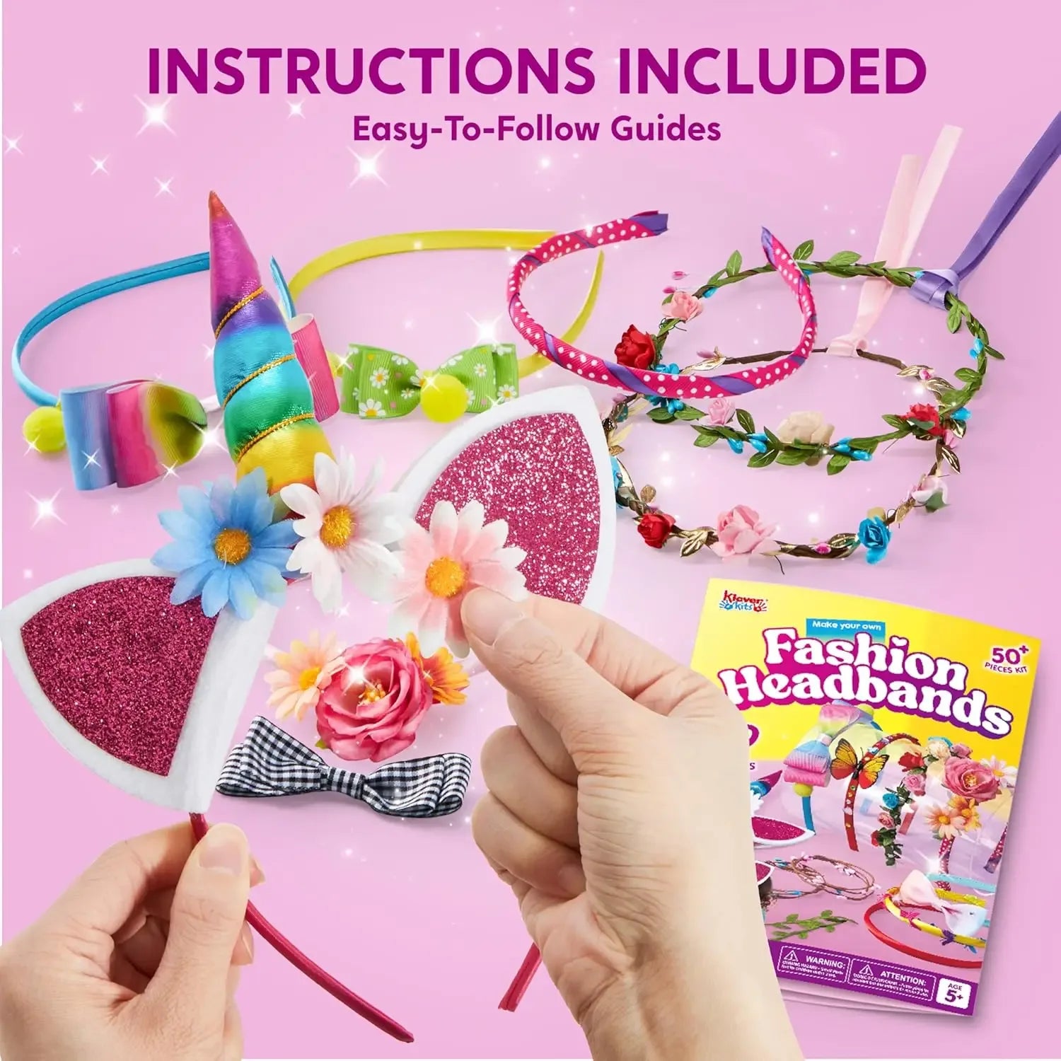 Joyfy Headband Making Kit For Girls DIY Hair Accessories Fun - ToylandEU