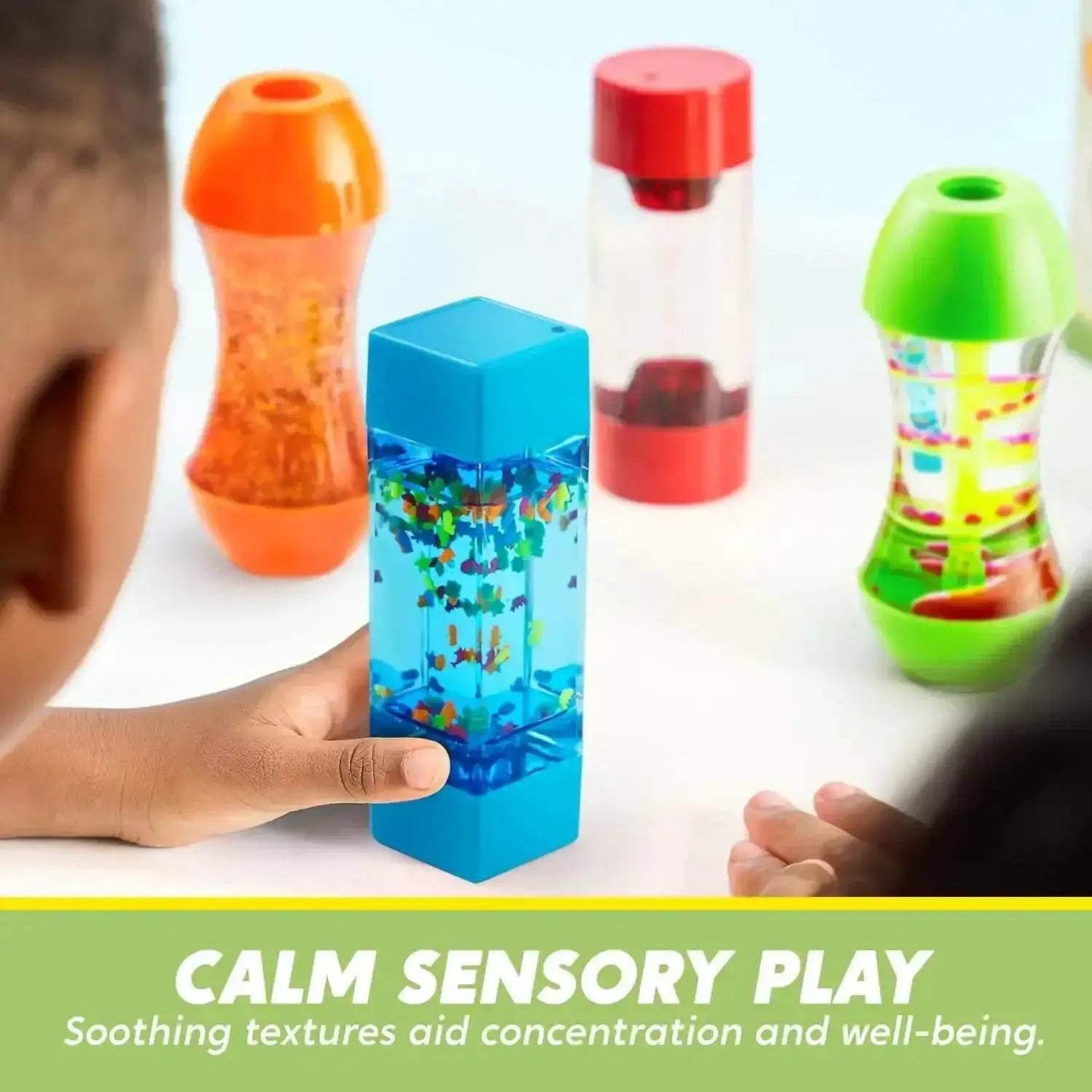 Joyfy Sensory Fidget Tubes For Calming Autism Stress Relief - ToylandEU