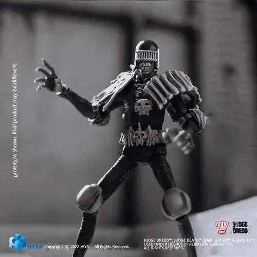 Judge Death Black And White Action Figure Deluxe Exclusive - ToylandEU