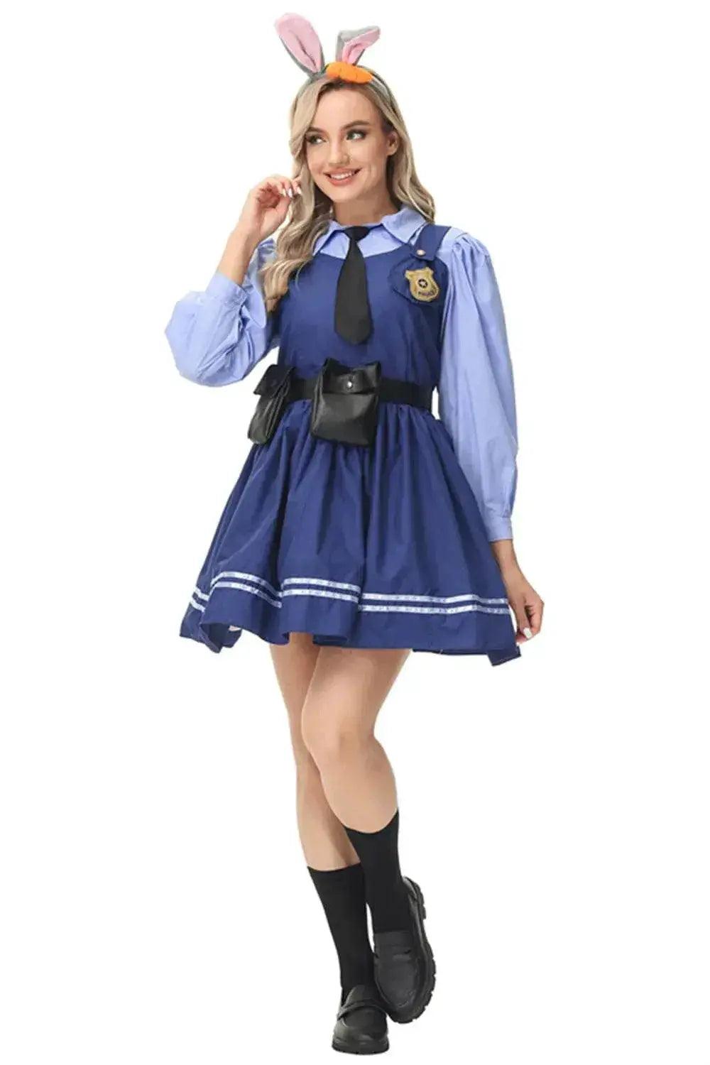  Judy Hopps Parent-Child Police Cosplay Costume Set for Halloween Fun -  ToylandEU™