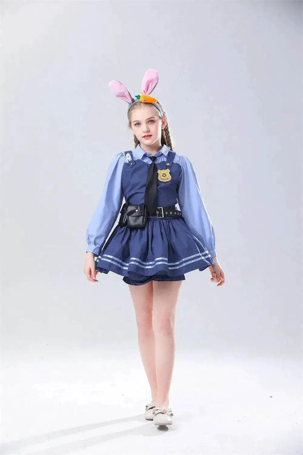  Judy Hopps Parent-Child Police Cosplay Costume Set for Halloween Fun -  ToylandEU™
