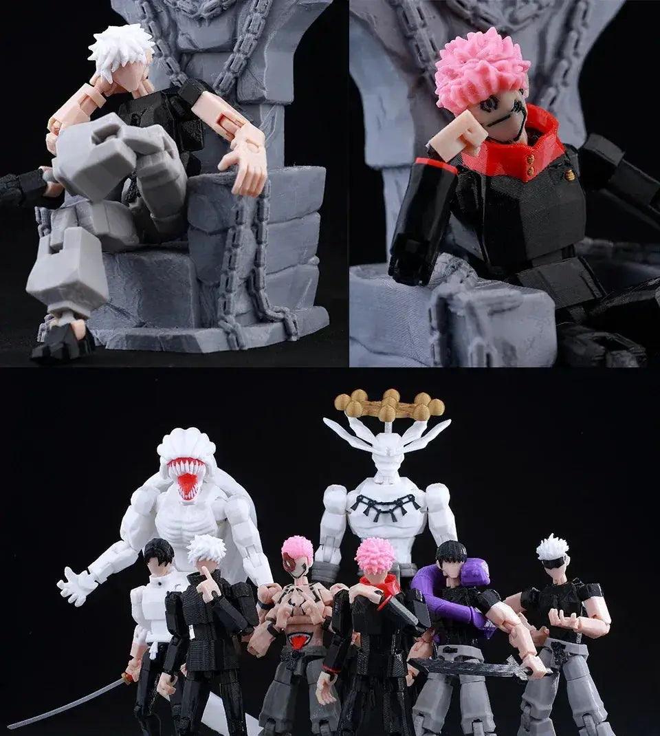  Jujutsu Kaisen 3D Printed Figurines Dynamic Poses Elite -  ToylandEU™