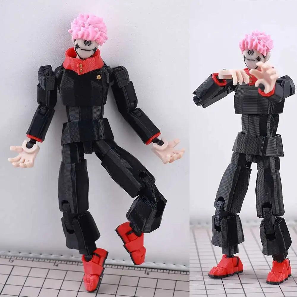Jujutsu Kaisen 3D Printed Figurines Dynamic Poses Elite