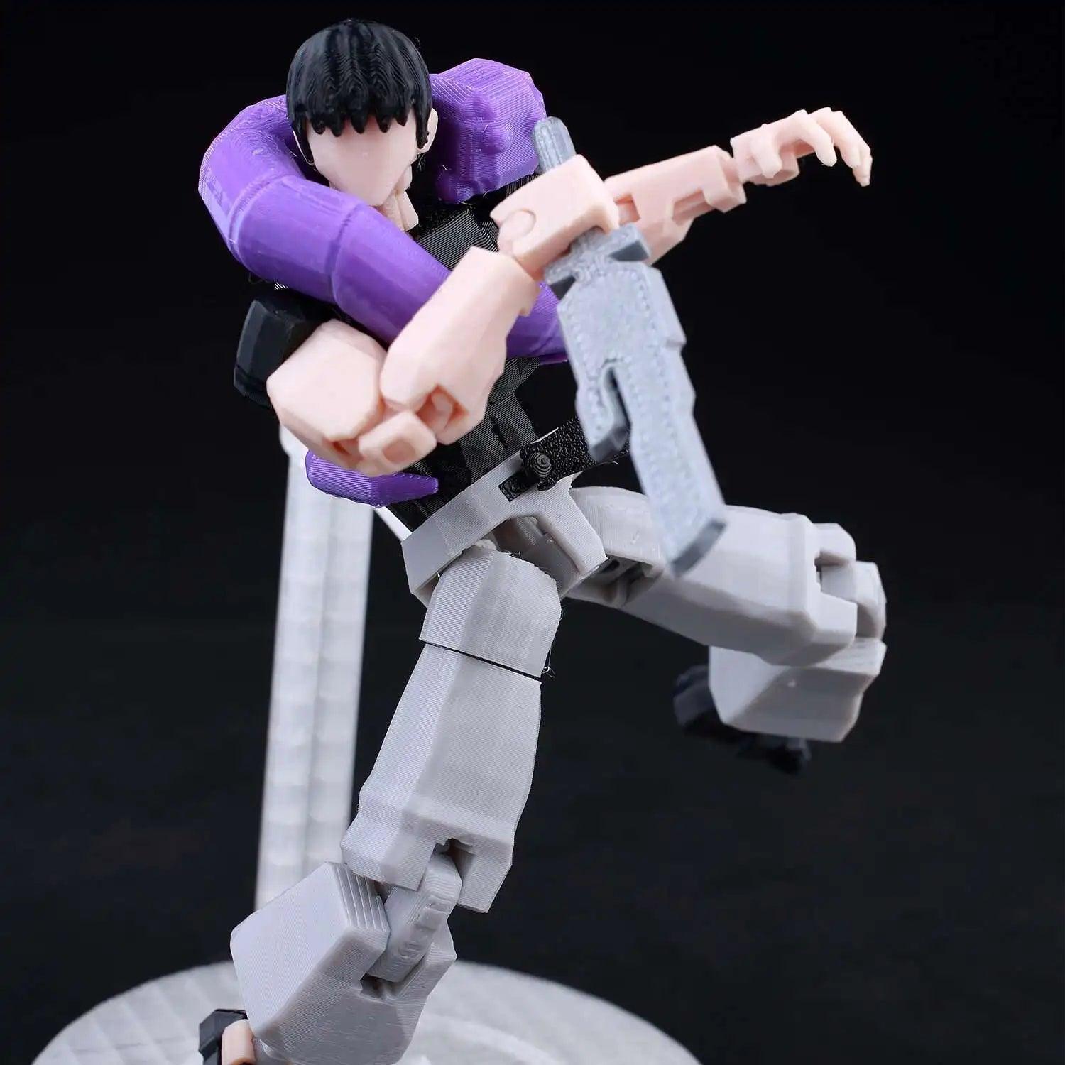 Jujutsu Kaisen 3D Printed Figurines Dynamic Poses Elite