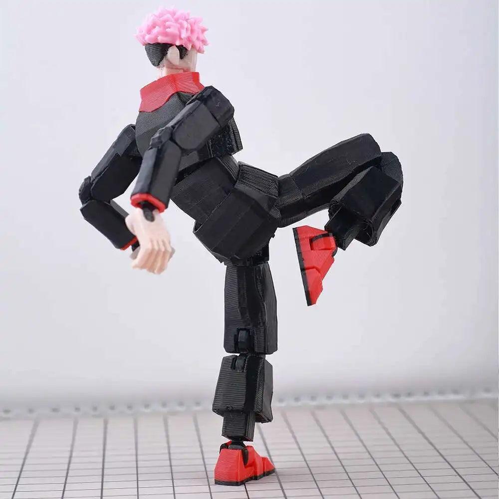 Jujutsu Kaisen 3D Printed Figurines Dynamic Poses Elite