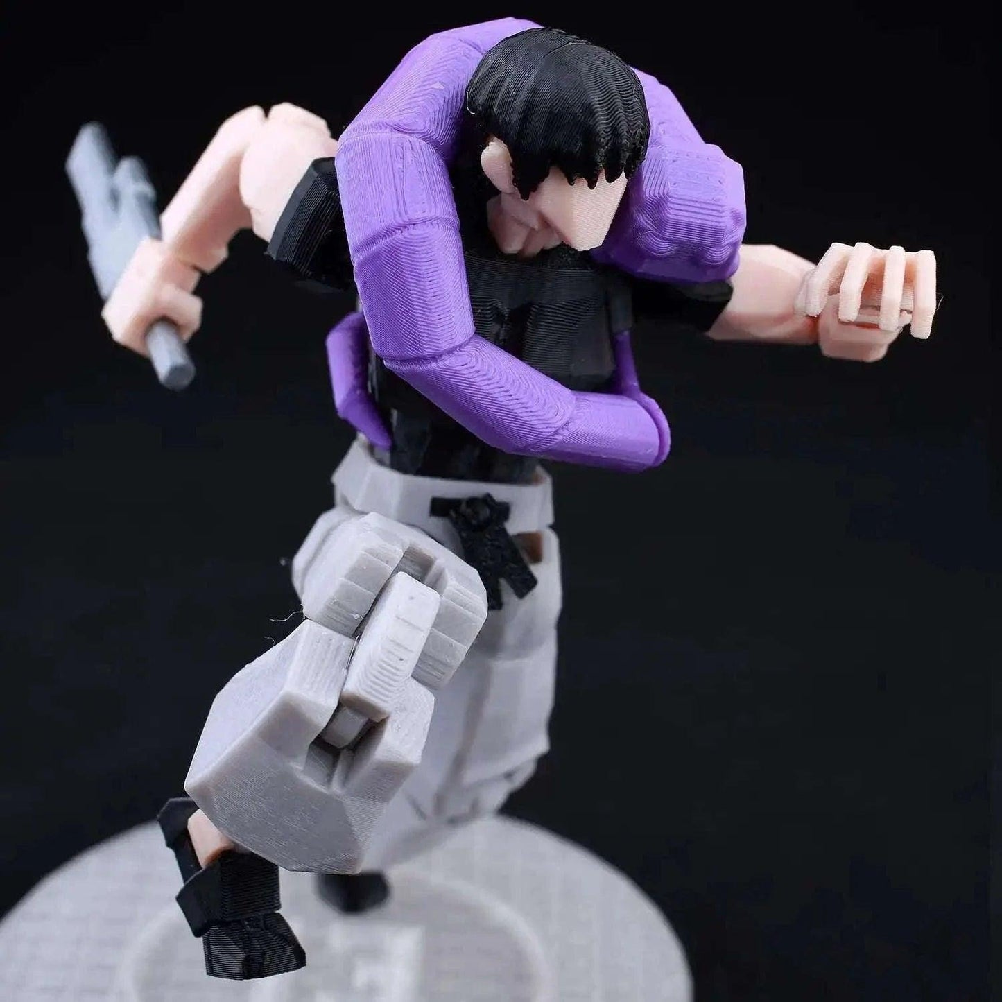 Jujutsu Kaisen 3D Printed Figurines Dynamic Poses Elite