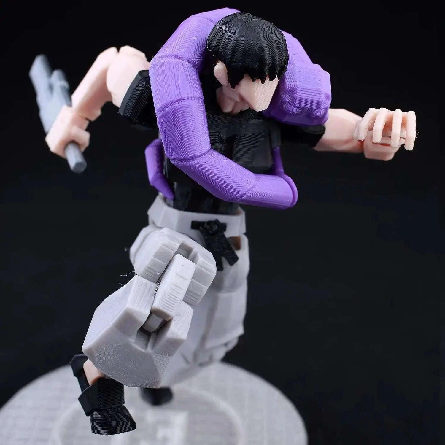 Jujutsu Kaisen 3D Printed Figurines Dynamic Poses Elite