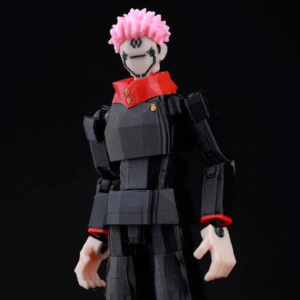 Jujutsu Kaisen 3D Printed Figurines Dynamic Poses Elite