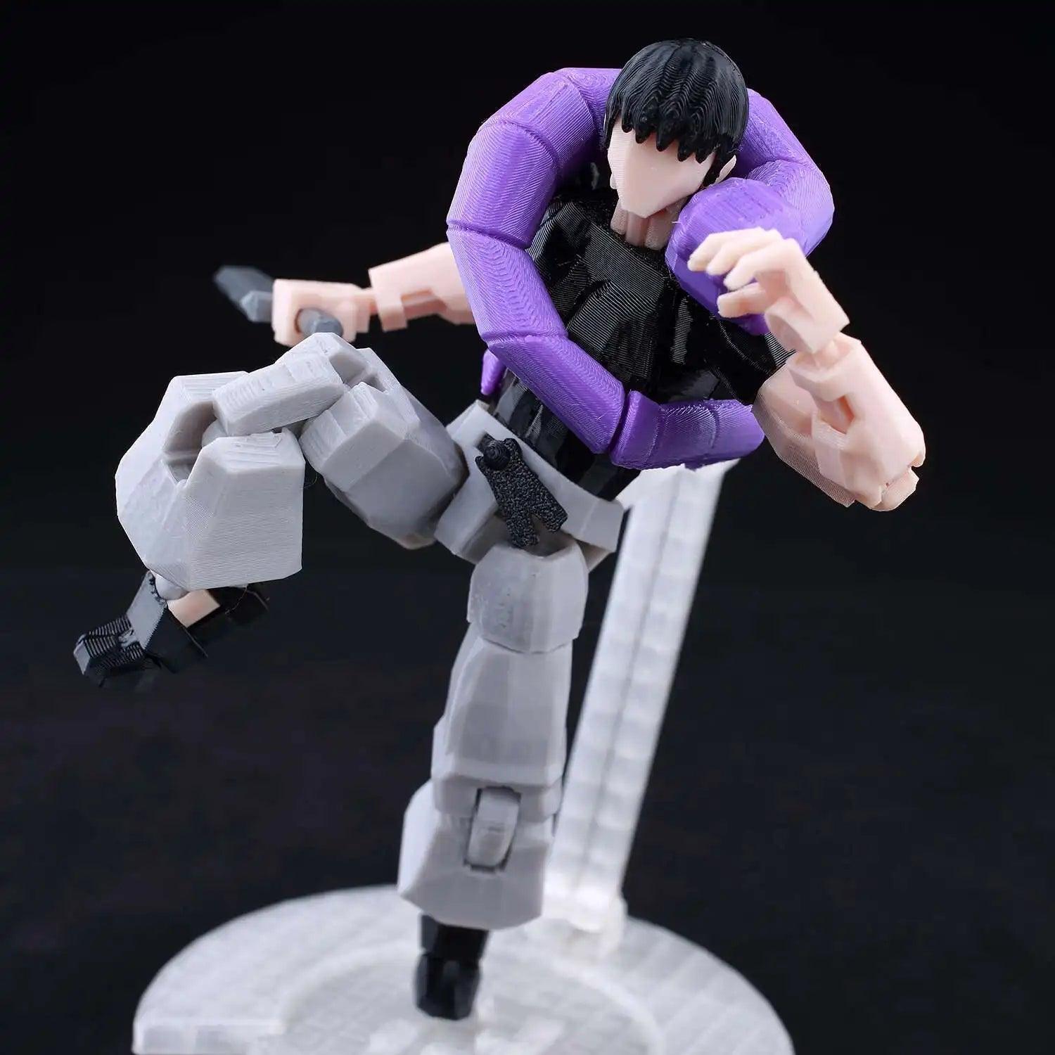 Jujutsu Kaisen 3D Printed Figurines Dynamic Poses Elite