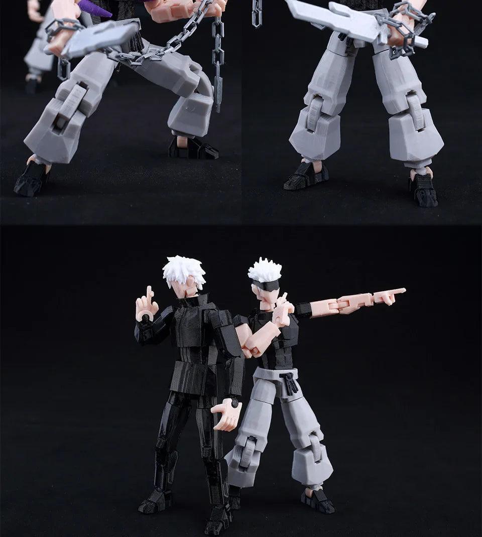 Jujutsu Kaisen 3D Printed Figurines Dynamic Poses Elite