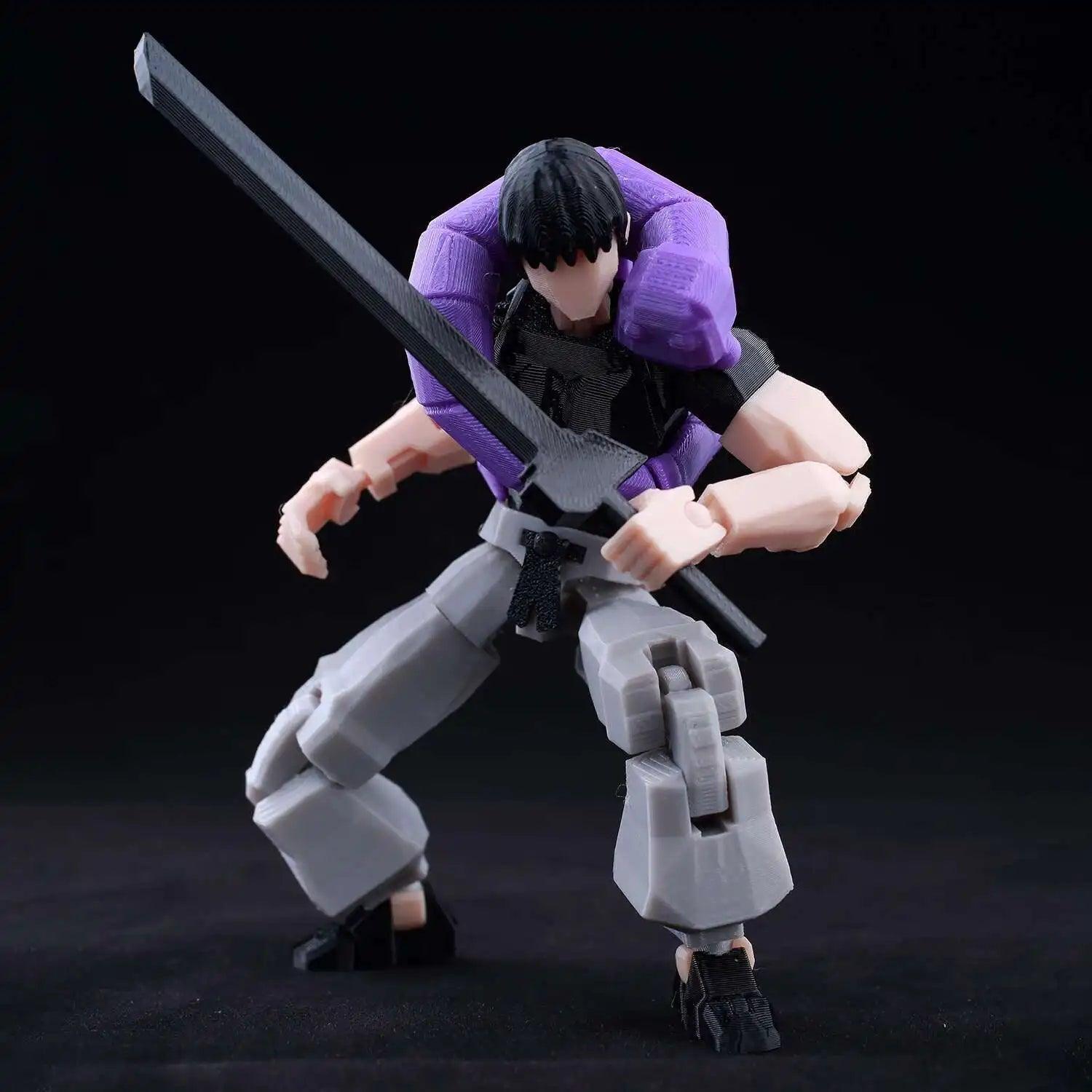 Jujutsu Kaisen 3D Printed Figurines Dynamic Poses Elite