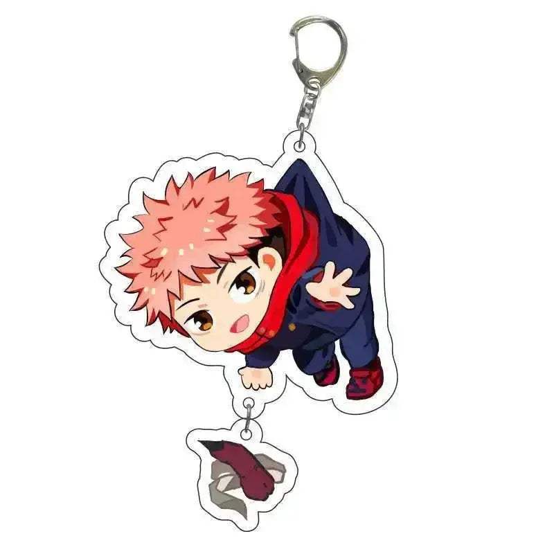 Jujutsu Kaisen Acrylic Keychain Gojo Itadori Megumi Sukuna Anime Key Chains Accessories Gift - ToylandEU