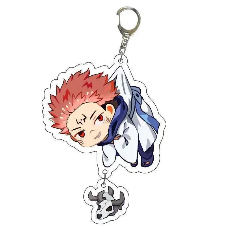 Jujutsu Kaisen Acrylic Keychain Set Popular Characters
