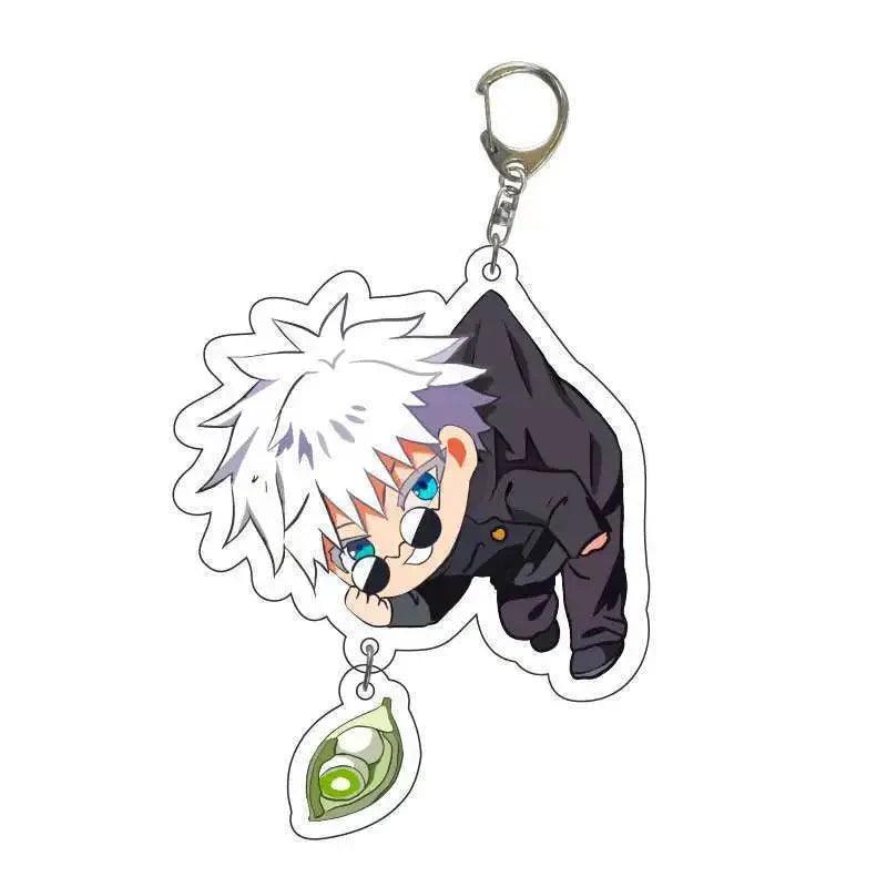Jujutsu Kaisen Acrylic Keychain Set Popular Characters