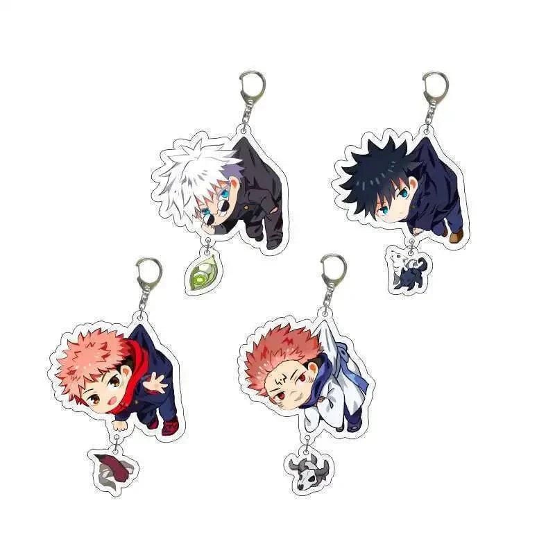 Jujutsu Kaisen Acrylic Keychain Set Popular Characters