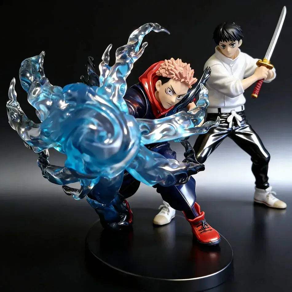 Jujutsu Kaisen Action Figures – Itadori Yuji, Ryomen Sukuna & Yuta Okkotsu PVC Statues 16–21 CM - ToylandEU