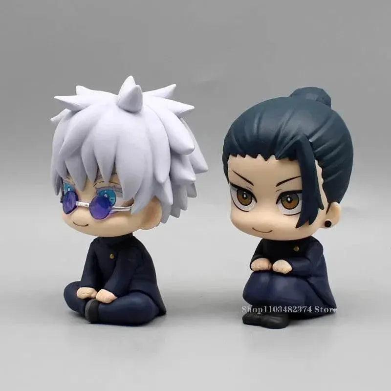  Jujutsu Kaisen Anime Mini Figures Set - Satoru Gojo & Geto Suguru PVC  -  ToylandEU™