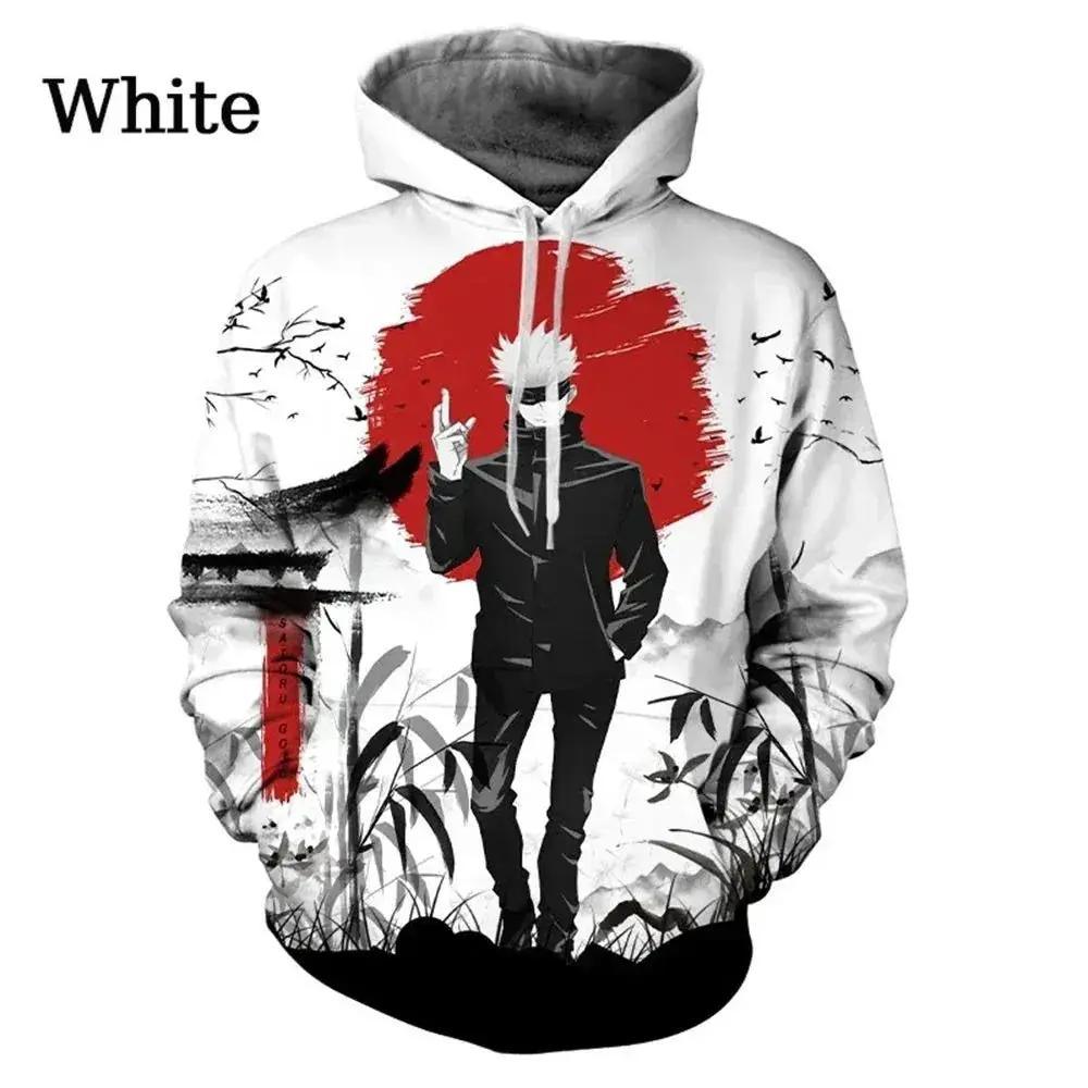  Jujutsu Kaisen Anime Pattern Men's Hoodie, Sweatshirt Men's Hoodie Fashion Pullover New Men's Clothing -  ToylandEU™