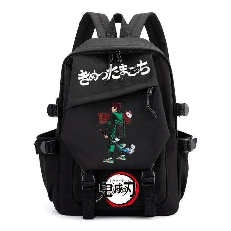 Jujutsu Kaisen Demon Slayer Anime Backpack With Spacious Main Compartment - ToylandEU
