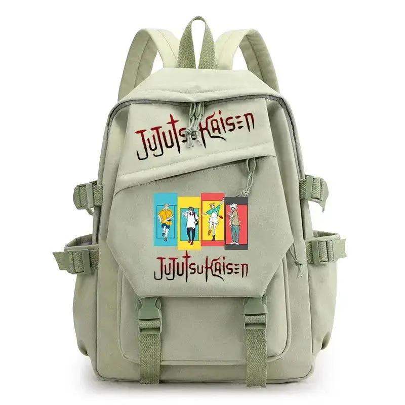 Jujutsu Kaisen Demon Slayer Anime Backpack With Spacious Main Compartment - ToylandEU