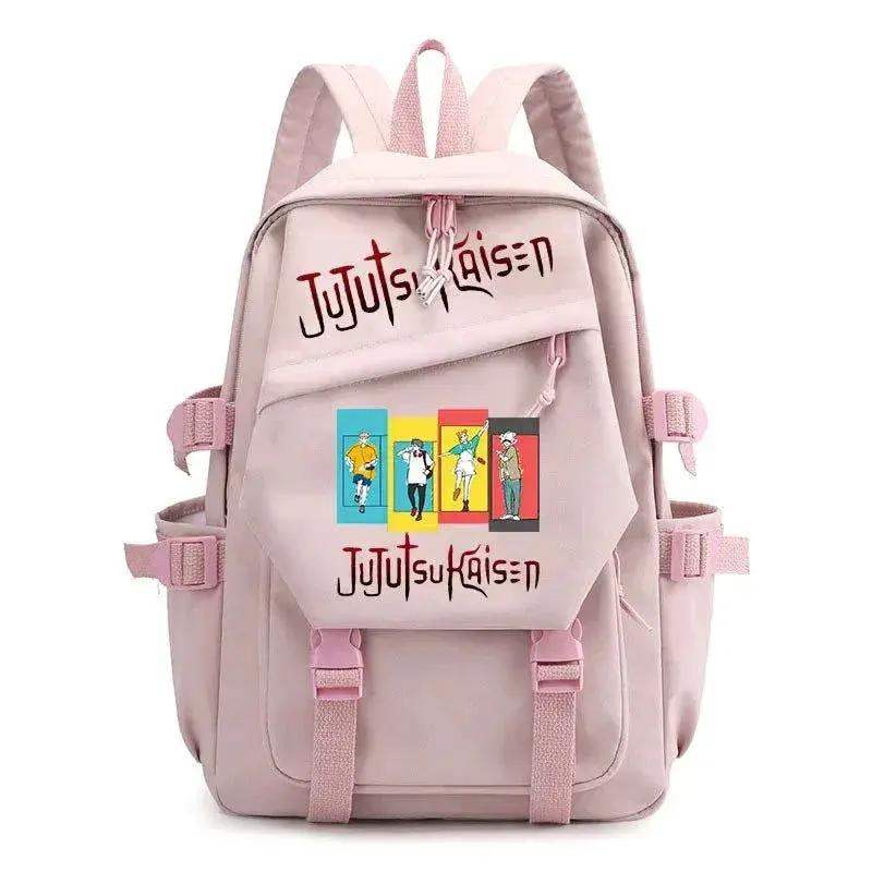 Jujutsu Kaisen Demon Slayer Anime Backpack With Spacious Main Compartment - ToylandEU