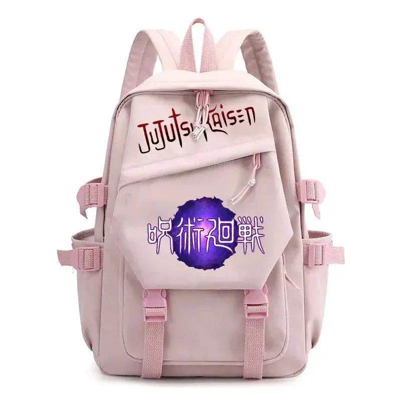 Jujutsu Kaisen Demon Slayer Anime Backpack With Spacious Main Compartment - ToylandEU