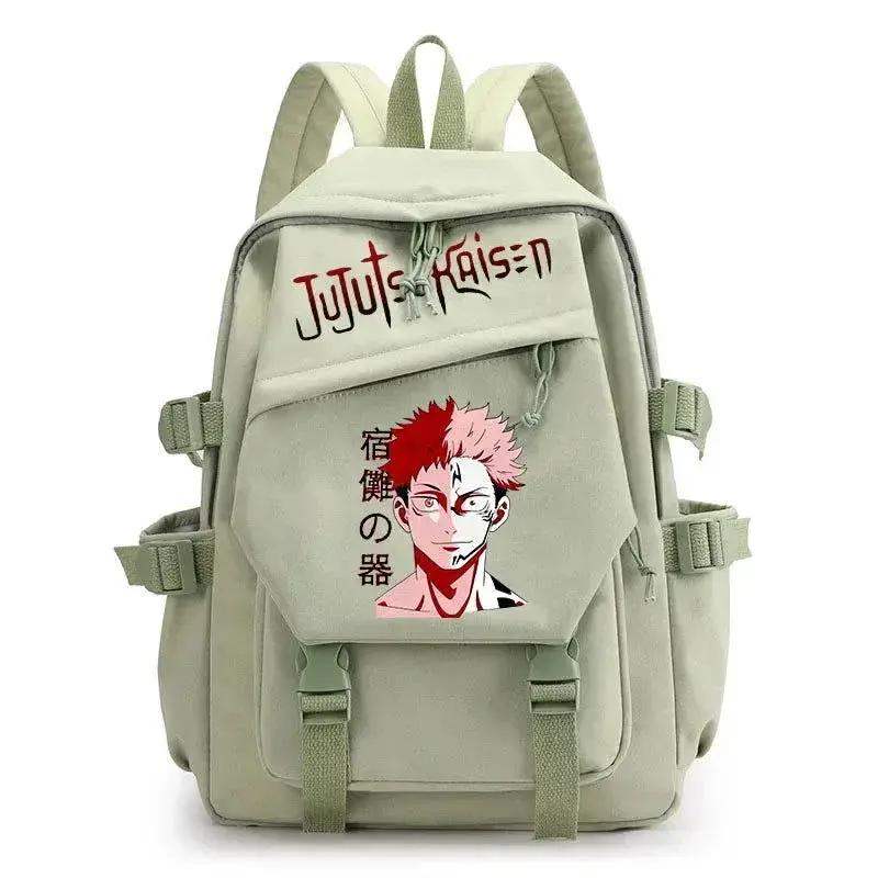 Jujutsu Kaisen Demon Slayer Anime Backpack With Spacious Main Compartment - ToylandEU