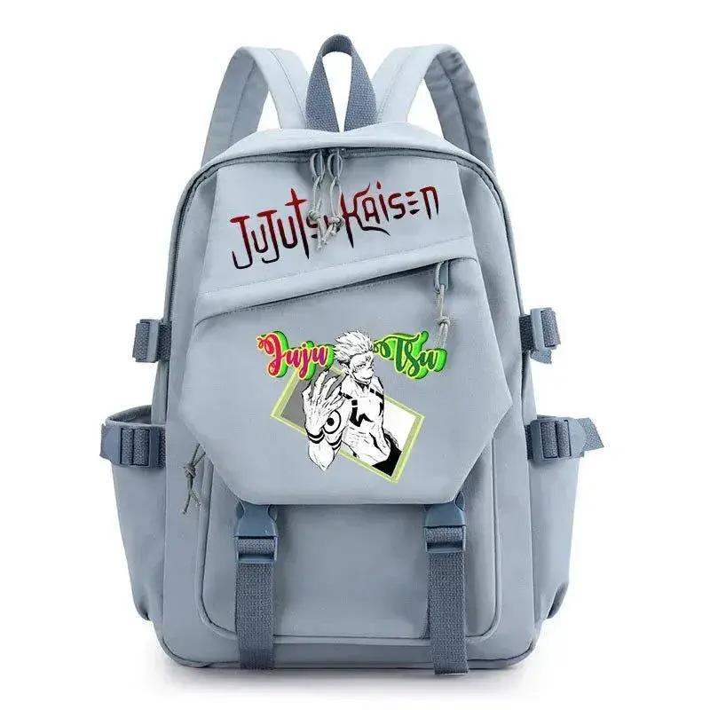 Jujutsu Kaisen Demon Slayer Anime Backpack With Spacious Main Compartment - ToylandEU