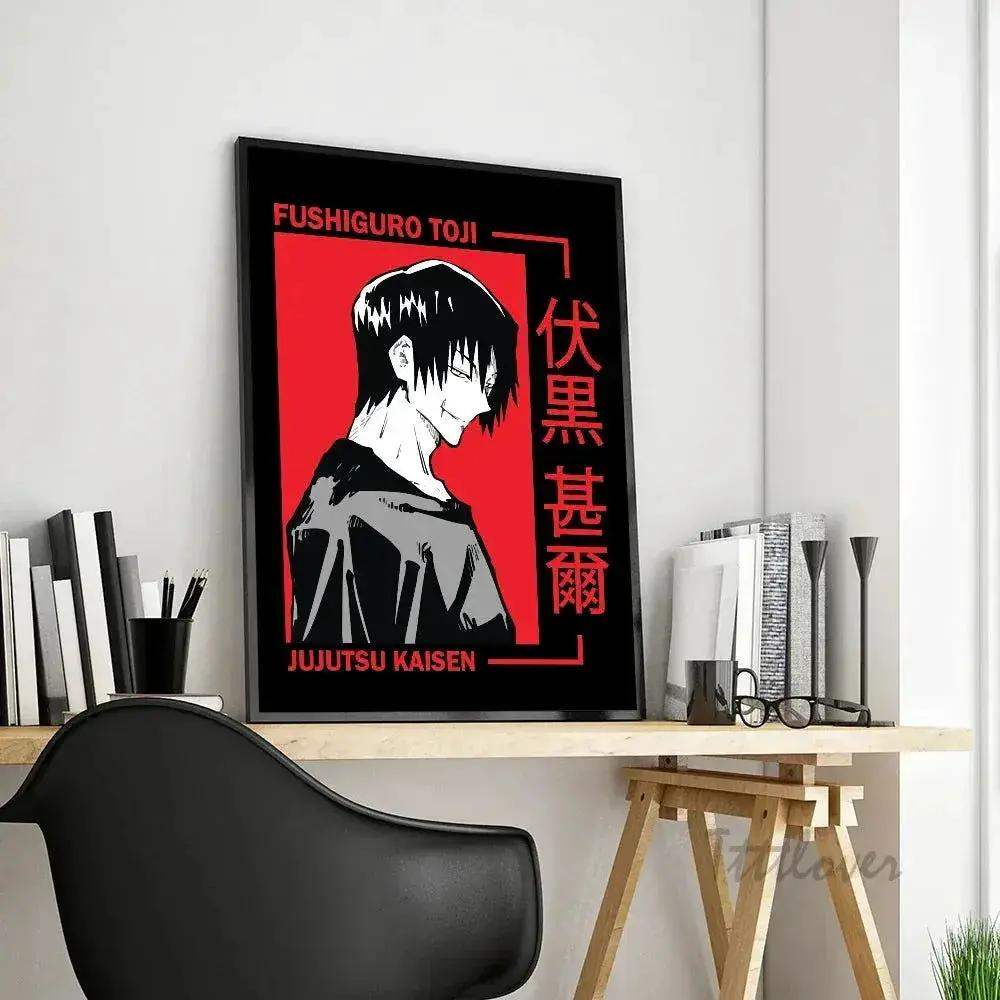 Jujutsu Kaisen Toji Fushiguro Poster On Premium Canvas - ToylandEU