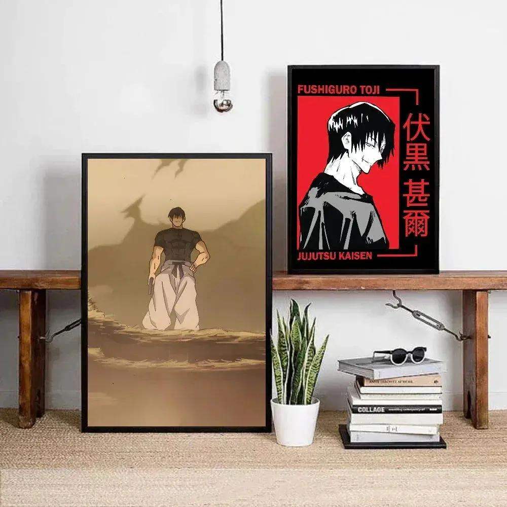 Jujutsu Kaisen Toji Fushiguro Poster On Premium Canvas - ToylandEU