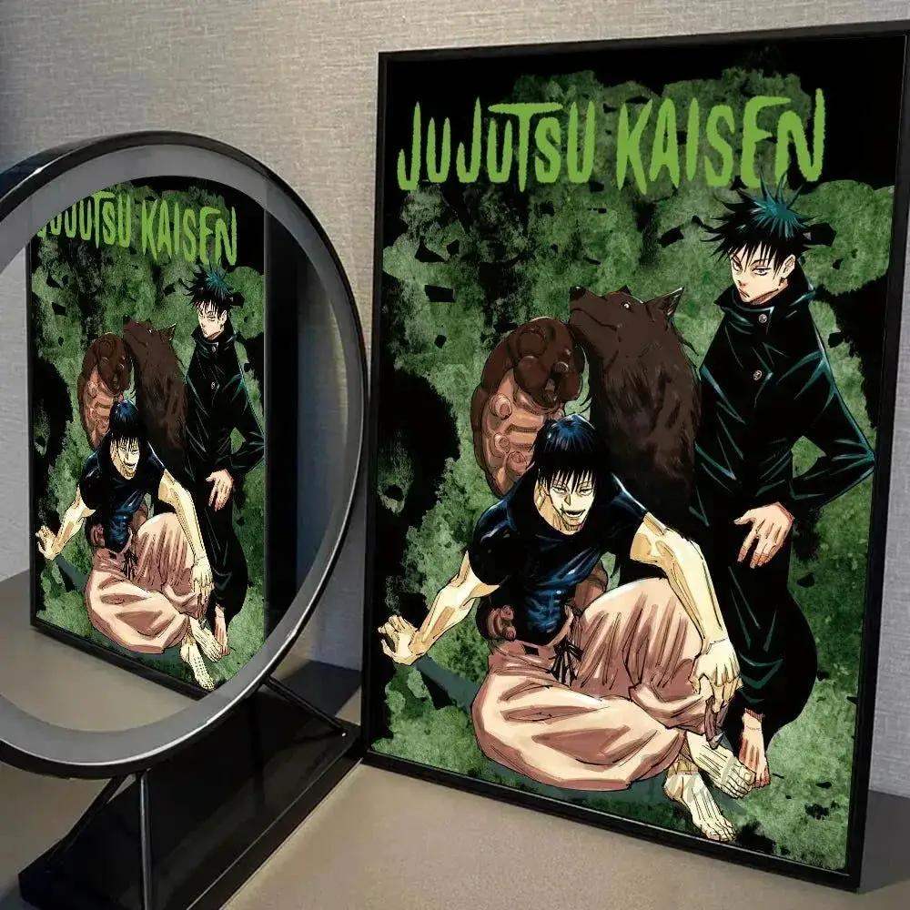 Jujutsu Kaisen Toji Fushiguro Poster On Premium Canvas - ToylandEU