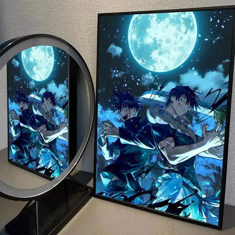Jujutsu Kaisen Toji Fushiguro Poster On Premium Canvas - ToylandEU