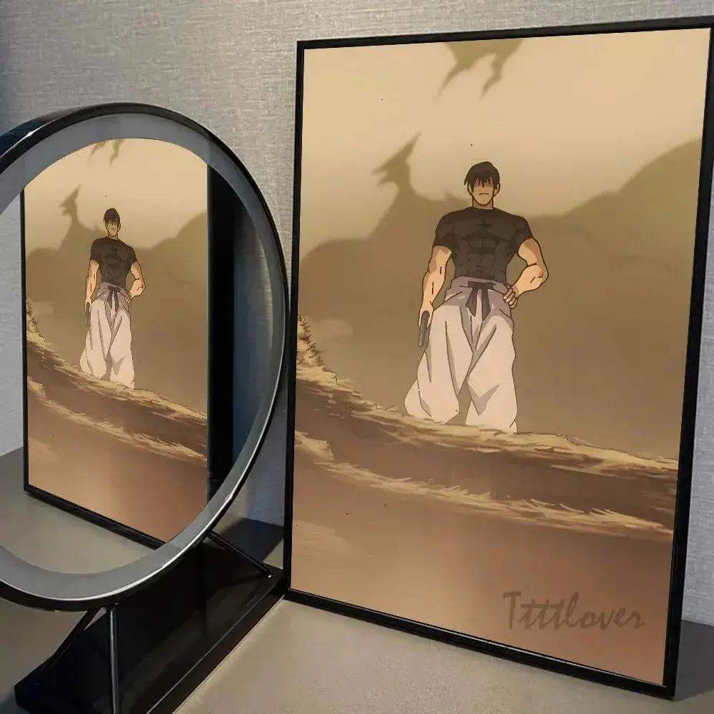 Jujutsu Kaisen Toji Fushiguro Poster On Premium Canvas - ToylandEU
