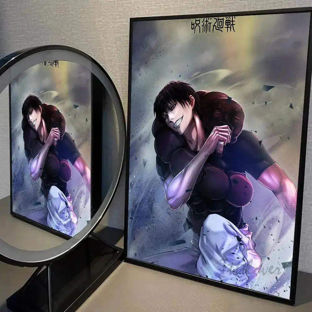 Jujutsu Kaisen Toji Fushiguro Poster On Premium Canvas - ToylandEU