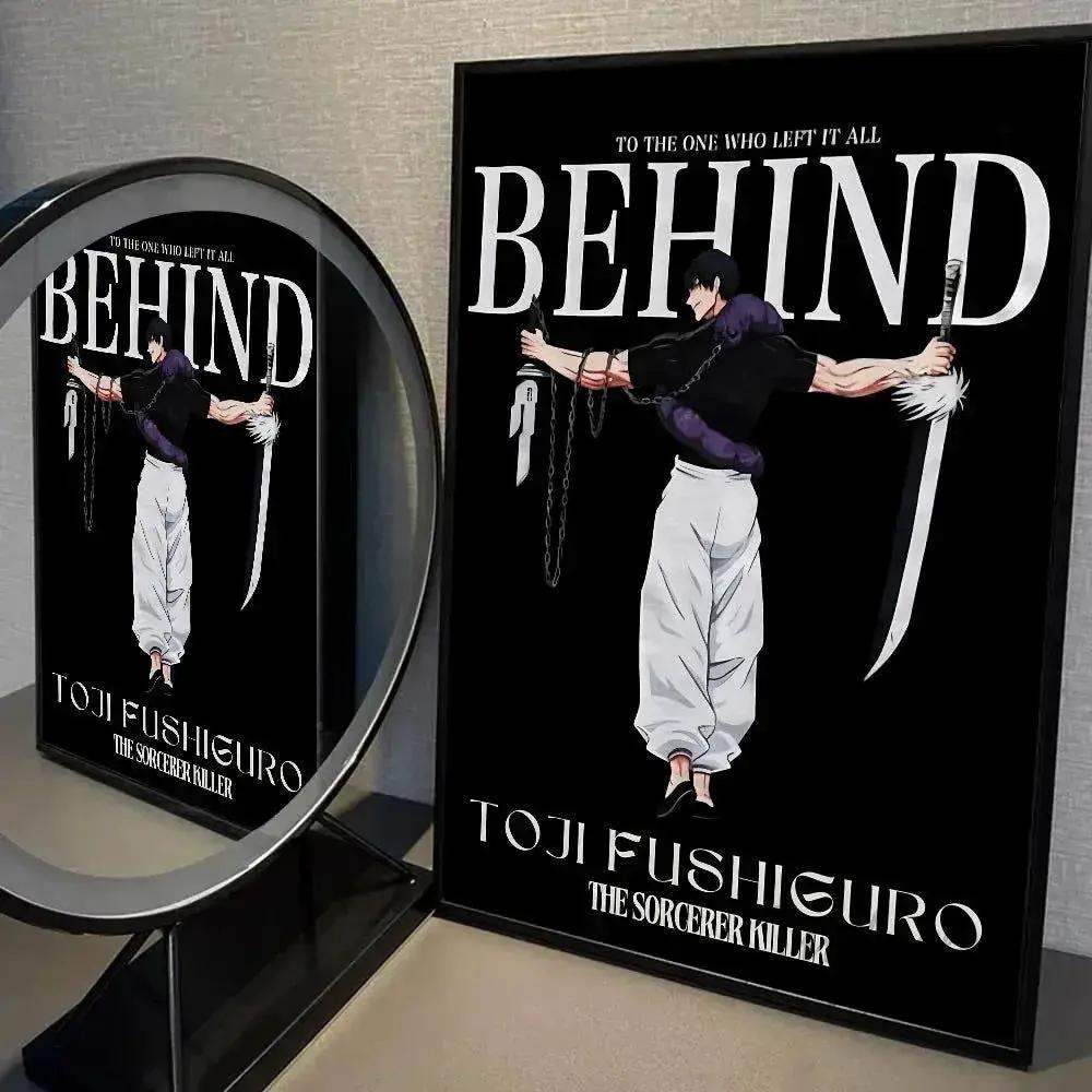 Jujutsu Kaisen Toji Fushiguro Poster On Premium Canvas - ToylandEU
