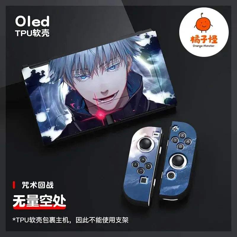  Jujutsu Kaisen Gojo Nintendo Switch OLED Case Soft TPU -  ToylandEU™