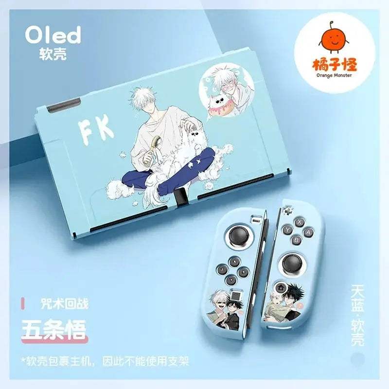  Jujutsu Kaisen Gojo Nintendo Switch OLED Case Soft TPU -  ToylandEU™