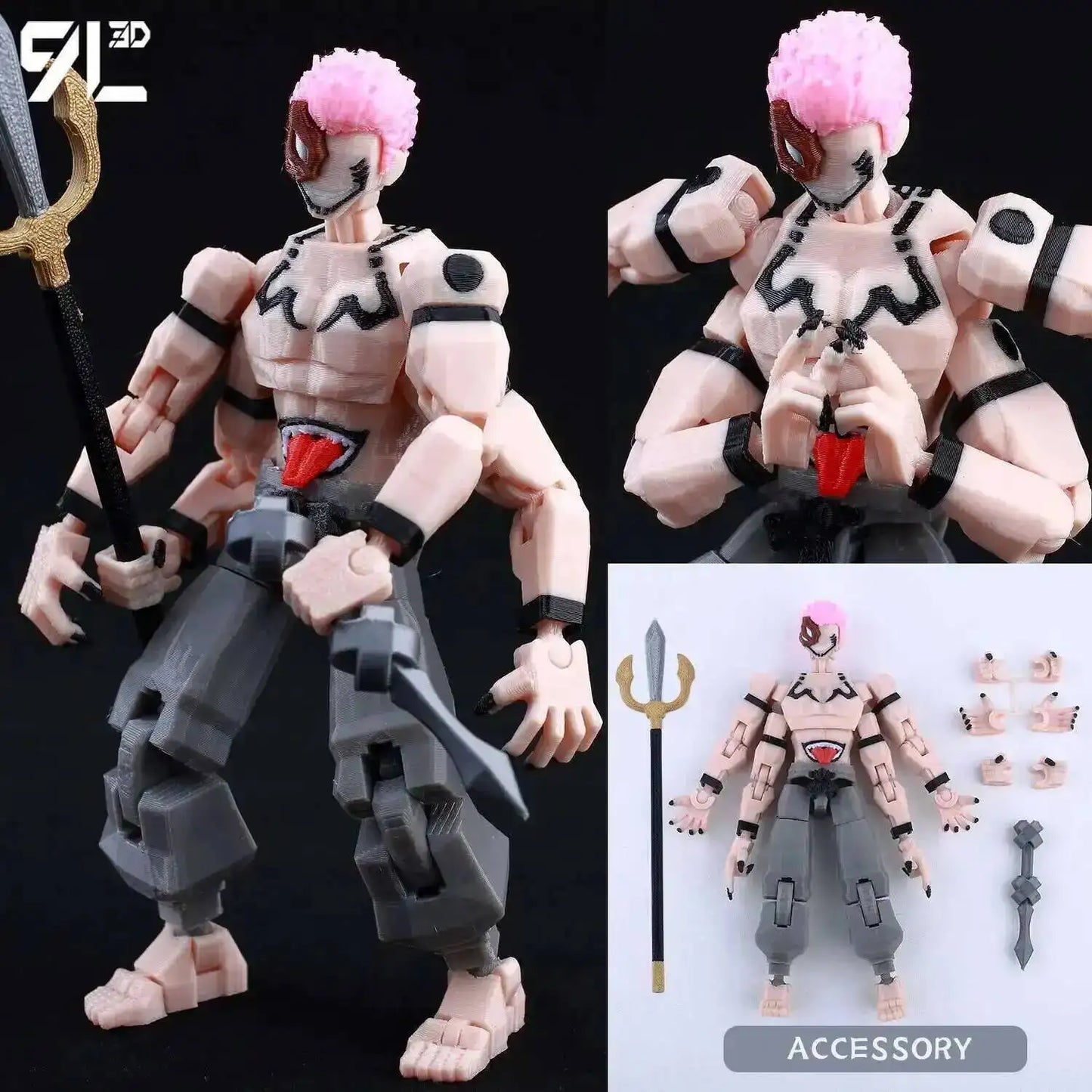 Jujutsu Kaisen Gojo Satoru Action Figure Multijointed Collectible 14cm