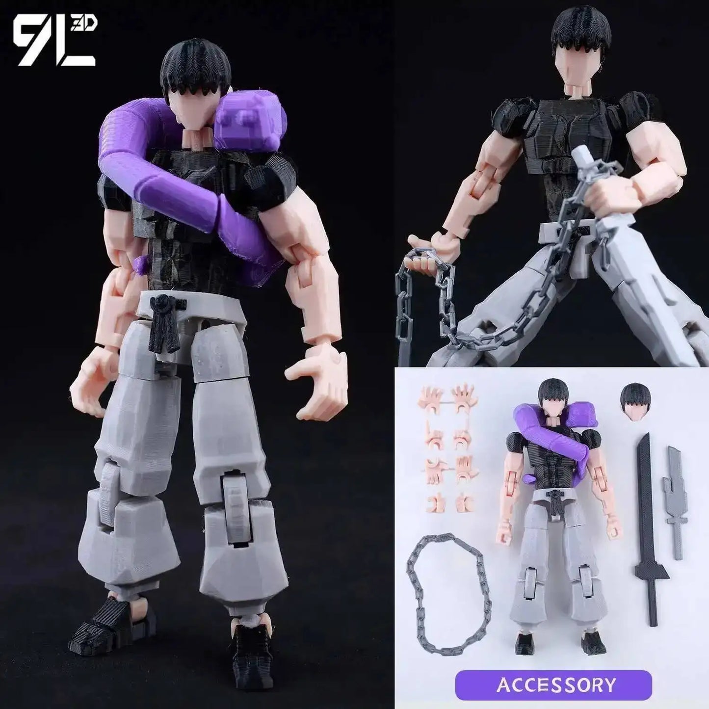 Jujutsu Kaisen Gojo Satoru Action Figure Multijointed Collectible 14cm