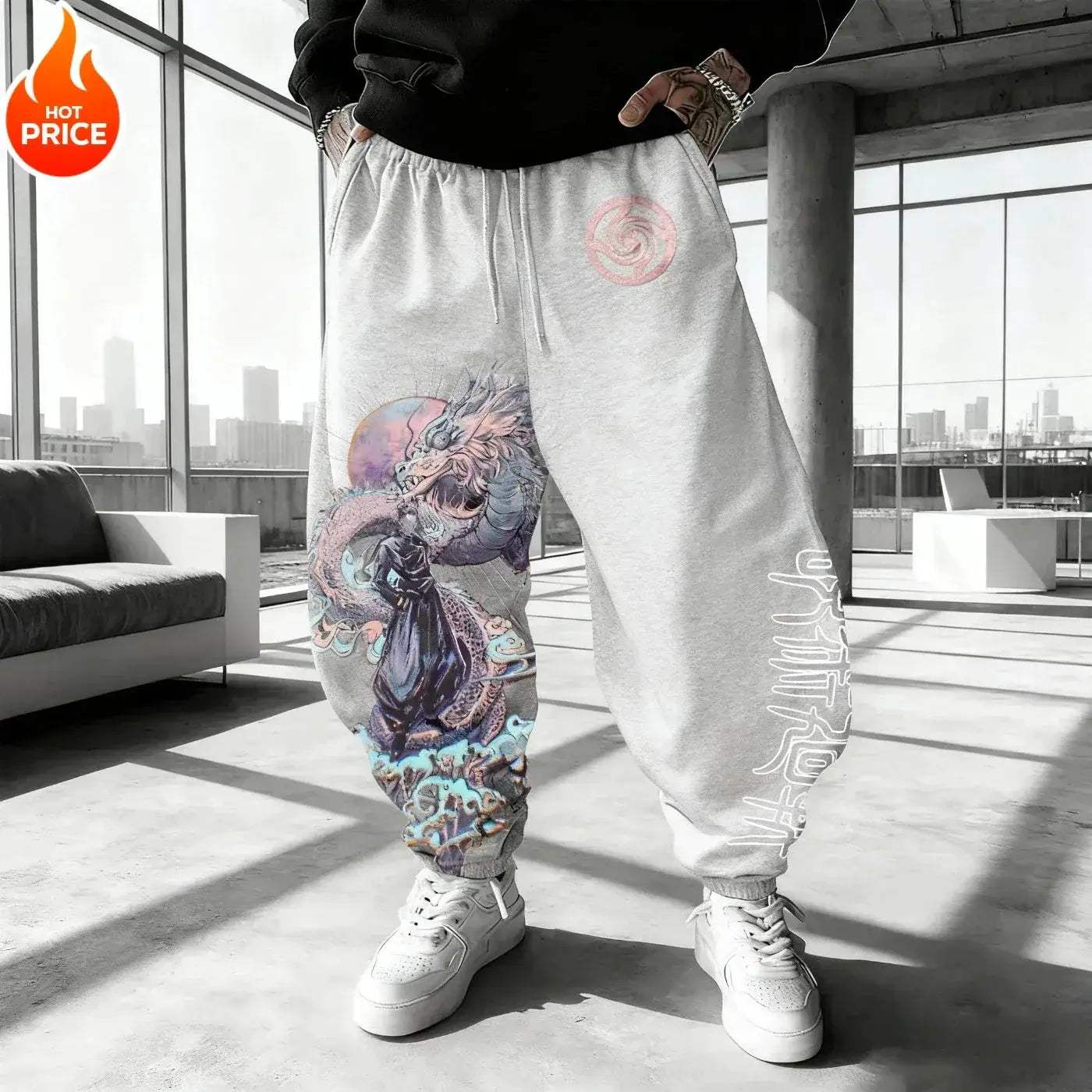 Jujutsu Kaisen Gojo Sweatpants Unisex Warm Winter Cotton - ToylandEU