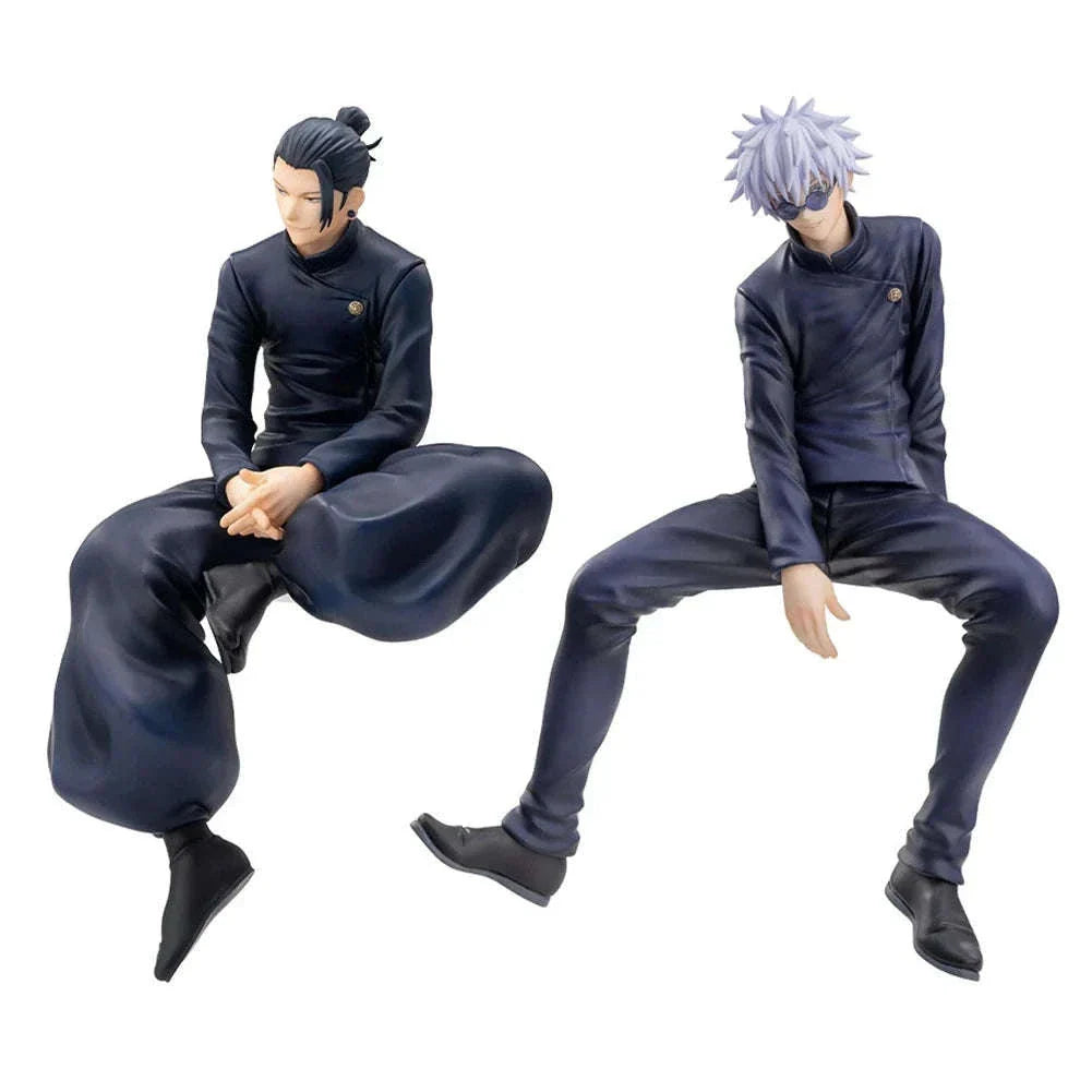  Jujutsu Kaisen Sitting Figures Set PVC Collectible Trio 
