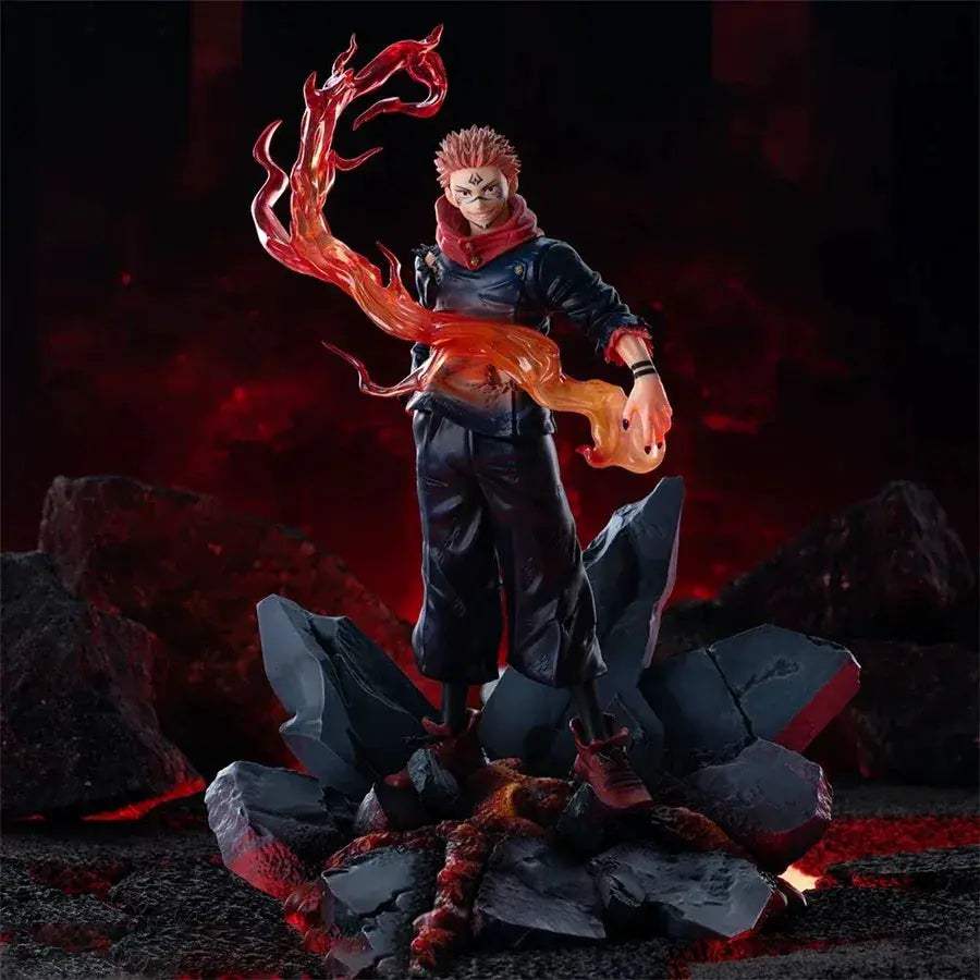 Jujutsu Kaisen Sukuna Figure 21cm PVC Collectible Official - ToylandEU