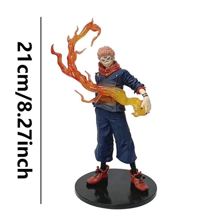 Jujutsu Kaisen Sukuna Figure 21cm PVC Collectible Official - ToylandEU