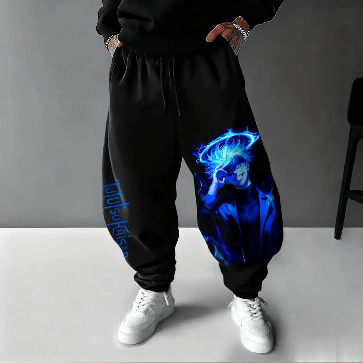 Jujutsu Kaisen Sweatpants Cosplay Streetwear For Men Comfort - ToylandEU