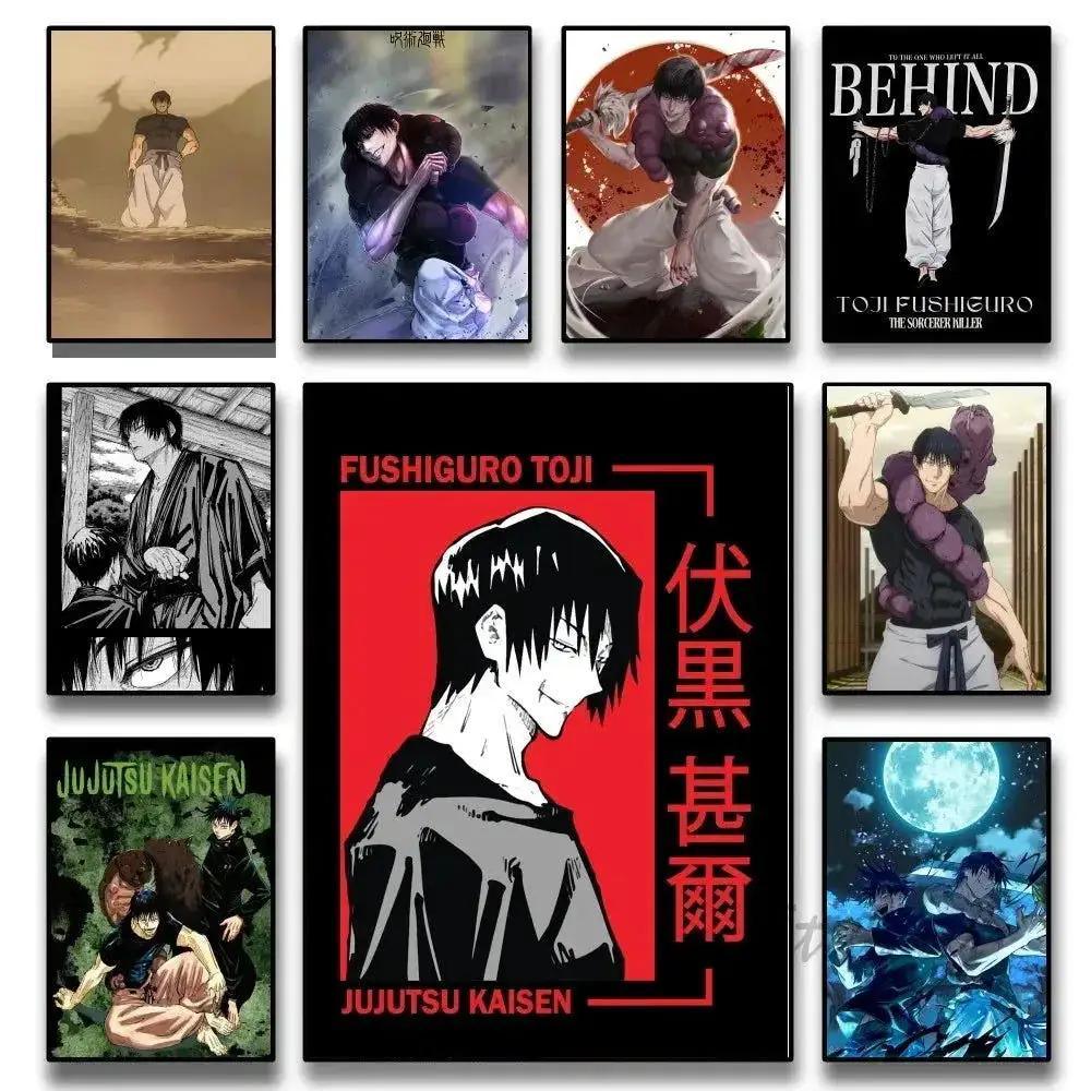  Jujutsu Kaisen Toji Fushiguro Poster Premium Canvas -  ToylandEU™
