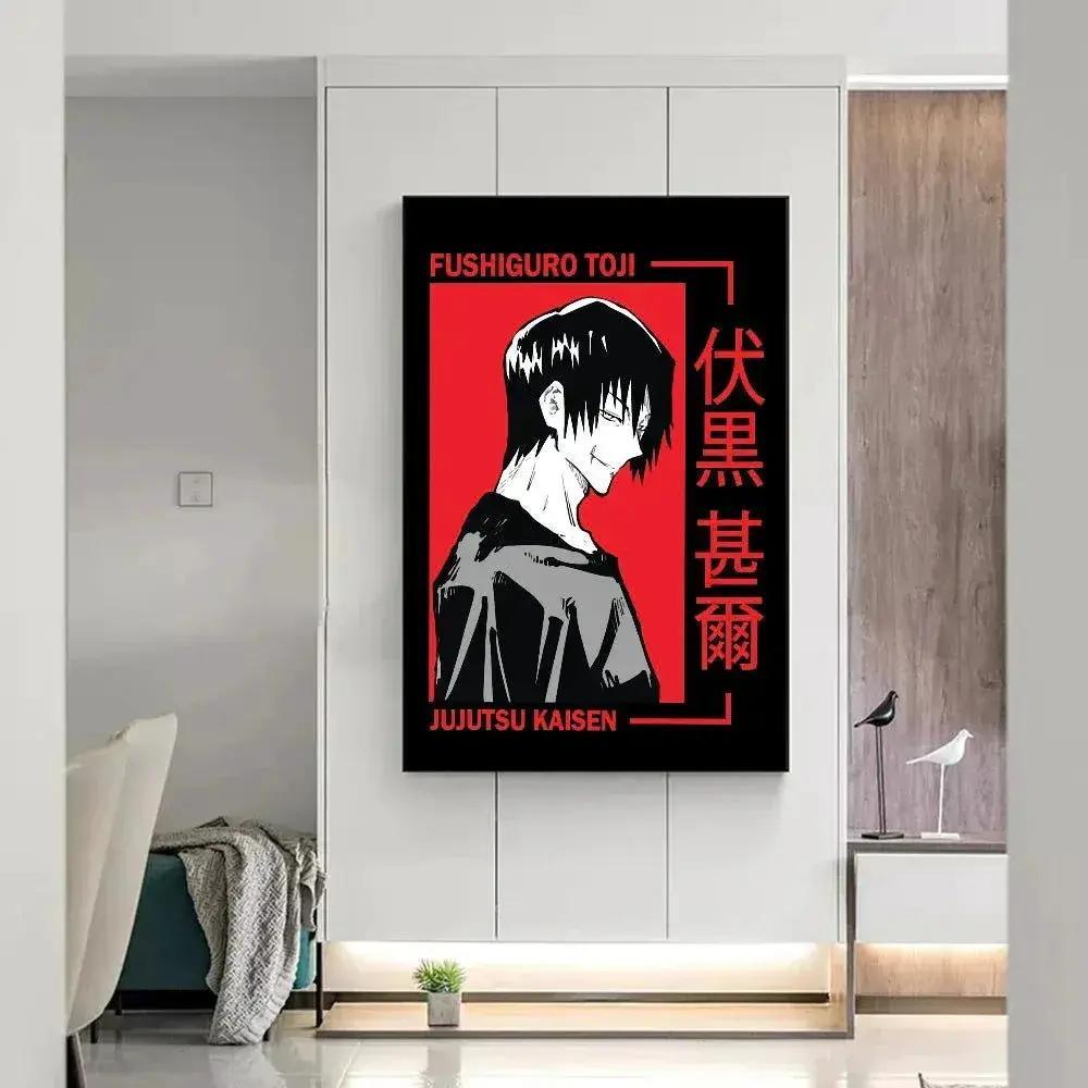  Jujutsu Kaisen Toji Fushiguro Poster Premium Canvas -  ToylandEU™