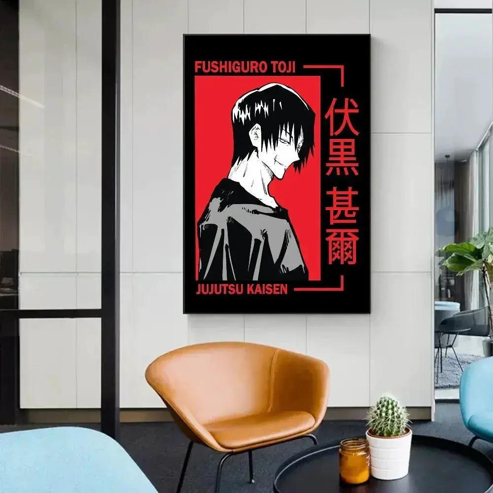  Jujutsu Kaisen Toji Fushiguro Poster Premium Canvas -  ToylandEU™